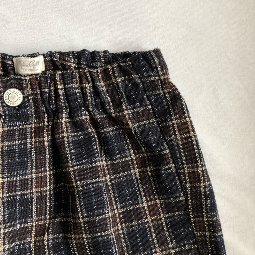 Plaid Patterned Pant